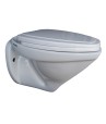 Belmonte Wall Hung Water Closet Cansil With Flush Valve & Soft Close Seat Cover - Ivory