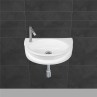 Belmonte Wall Hung Wash Basin Niko - White