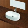 Belmonte Table Top Wash Basin Capsul 20 Inch X 12.50 Inch - Ivory