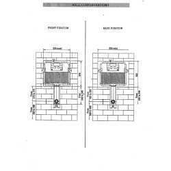 Buy Belmonte Concealed Cistern Slim 80mm Thick Dual Flush / Flush T...