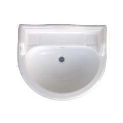 Belmonte Pedestal Wash Basin Vinus - White