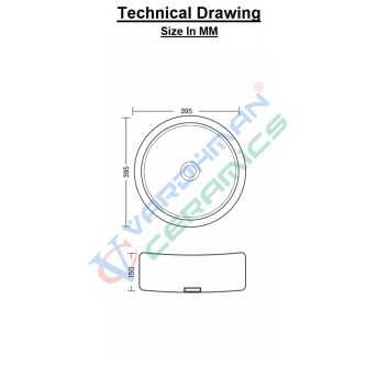 Round Shape Wash Basin