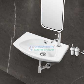 Belmonte Wall Hung Wash Basin 403 - White