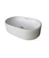 Belmonte Table Top Wash Basin Capsul 20 Inch X 12.50 Inch - Ivory