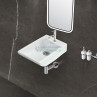 Belmonte Wall Hung Wash Basin Sparrow - White