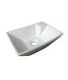 Belmonte Table Top Wash Basin Jex 14 Inch X 10 Inch - Ivory