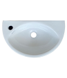 Belmonte Wall Hung Wash Basin Niko - White